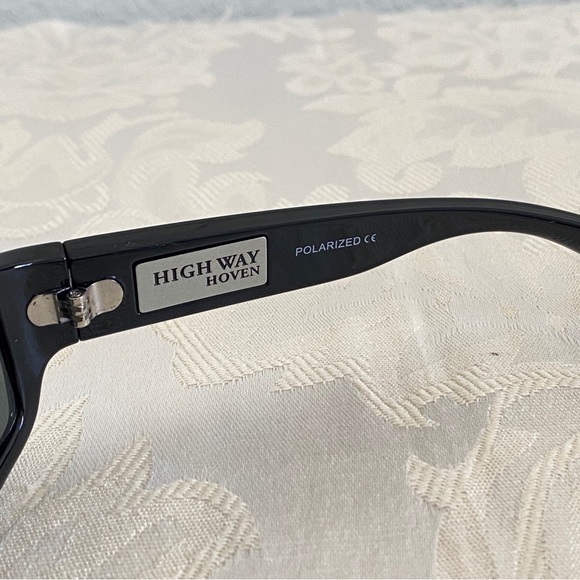 Hoven Highway Sunglasses rectangular polarized black sunglasses - Picture 5 of 9